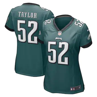 womens nike davion taylor midnight green philadelphia eagle